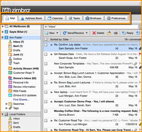 zimbra kai email.